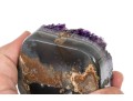 Stunning Agate And Amethyst Carved Ring Dish