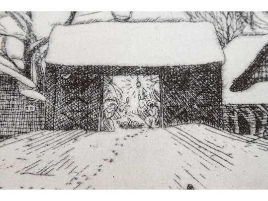 After Lauren Ford (American, 1891-1973) Bookplate Print