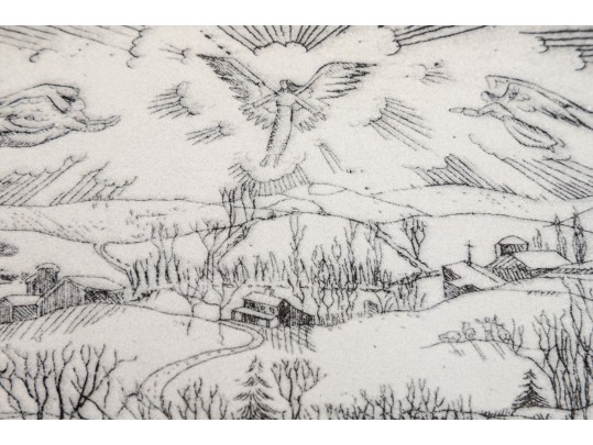 After Lauren Ford (American, 1891-1973) Bookplate Print