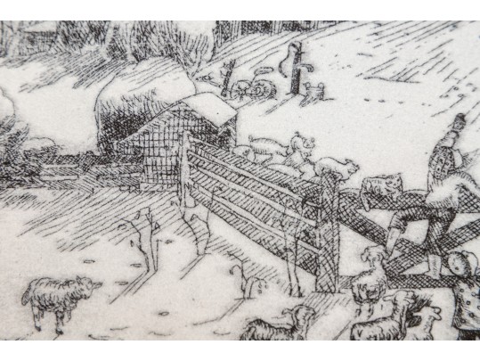 After Lauren Ford (American, 1891-1973) Bookplate Print