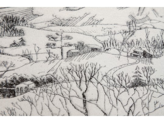 After Lauren Ford (American, 1891-1973) Bookplate Print