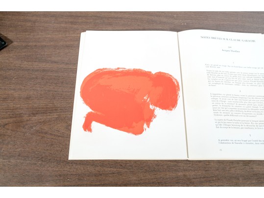 Claude Garache (French, 1929-1995) Book
