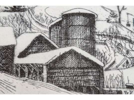 After Lauren Ford (American, 1891-1973) Bookplate Print