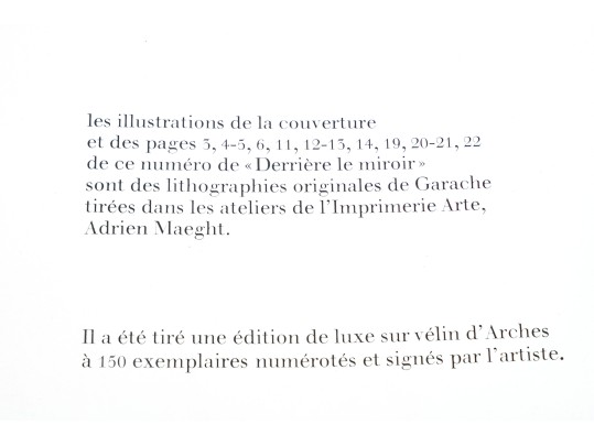 Claude Garache (French, 1929-1995) Book