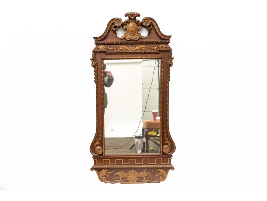 Friedman Brothers Mirrors, Georgian Style Mahogany Mirror