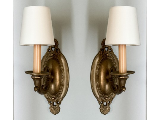 Pair Of Vintage Sconces