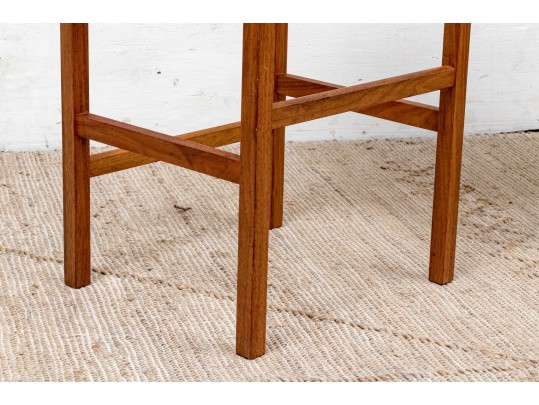 Pair Of Quentin Kelly For Infusion Furniture, Boston Wooden Counter Stools 