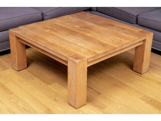 Crate And Barrel Contemporary Cocktail Table