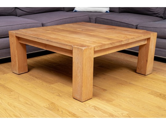Crate And Barrel Contemporary Cocktail Table