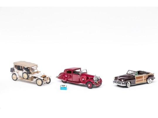 Collection Of Three Collectible Model Cars Competition & Sports Cars LTD