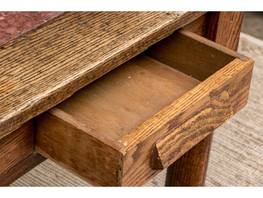 Antique Oak Desk