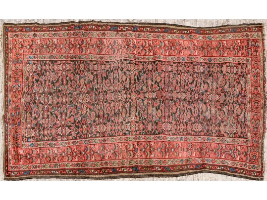 Antique Woven Carpet, 6' 8 1/2' X 3' 11'