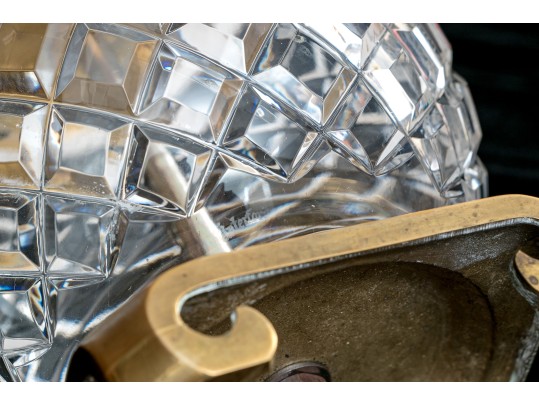 Vintage Waterford Cut Crystal Table Lamp