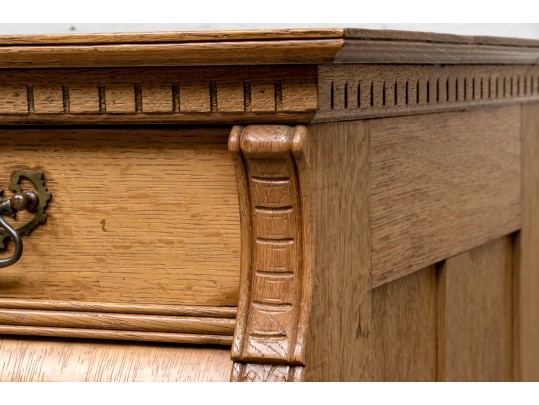 Antique American Oak Sideboard