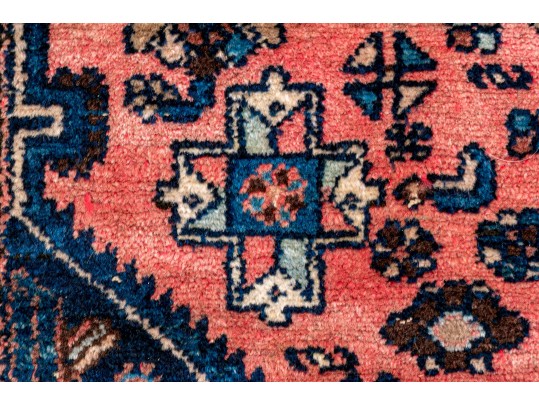 Stunning Semi Antique Hand-knotted Wool Carpet, 5’ X 6’-8”