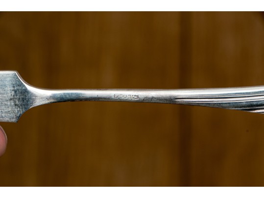 Two Partial Sets Of Quality Continental Silverplate Complementary Flatware