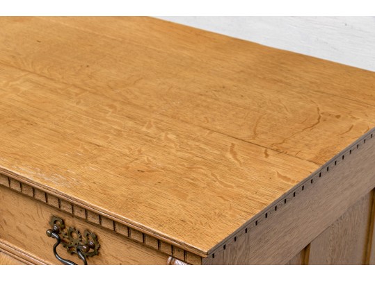 Antique American Oak Sideboard