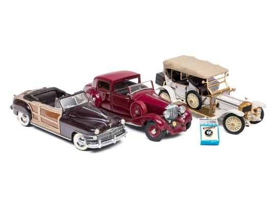 Collection Of Three Collectible Model Cars Competition & Sports Cars LTD
