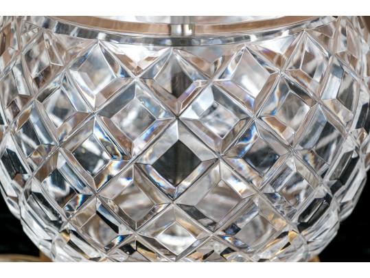 Vintage Waterford Cut Crystal Table Lamp