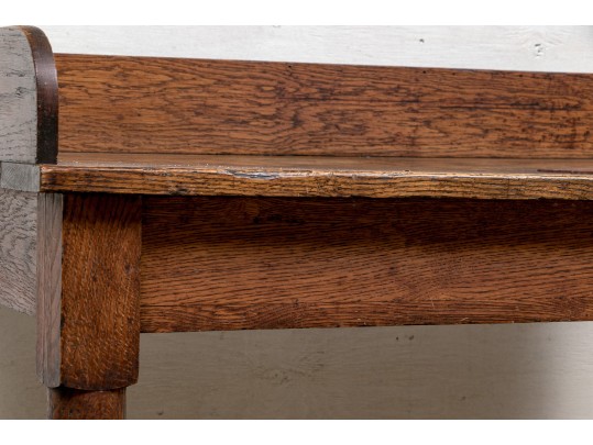 Antique Oak Desk