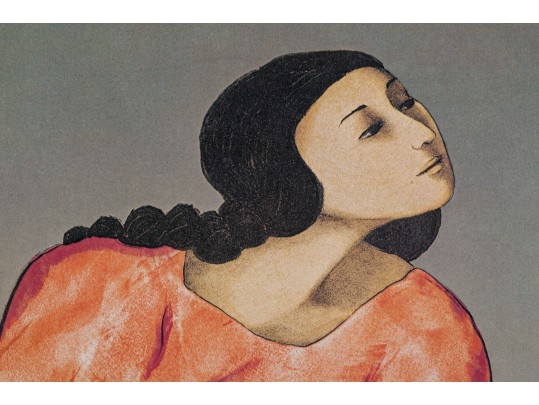 After R.C. Gorman (Am., 1932-2005) Signed Print After A Color Lithograph, 