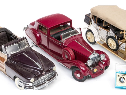 Collection Of Three Collectible Model Cars Competition & Sports Cars LTD