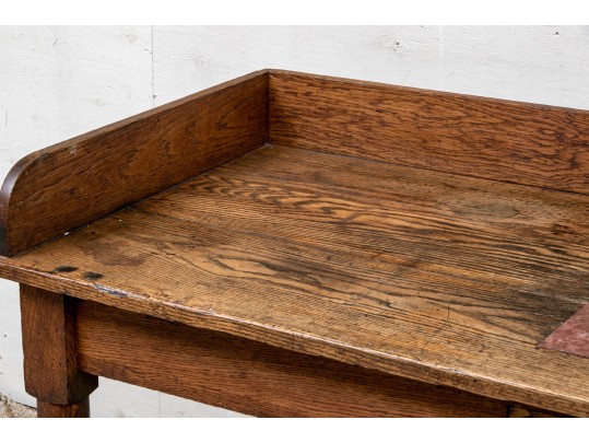 Antique Oak Desk