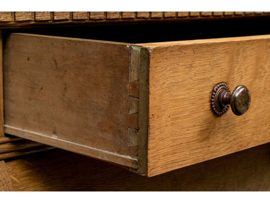 Antique American Oak Sideboard