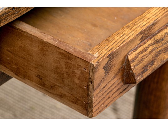 Antique Oak Desk