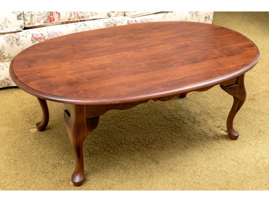 Elegant Vintage Wood Low Table