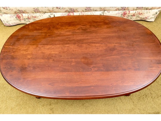 Elegant Vintage Wood Low Table