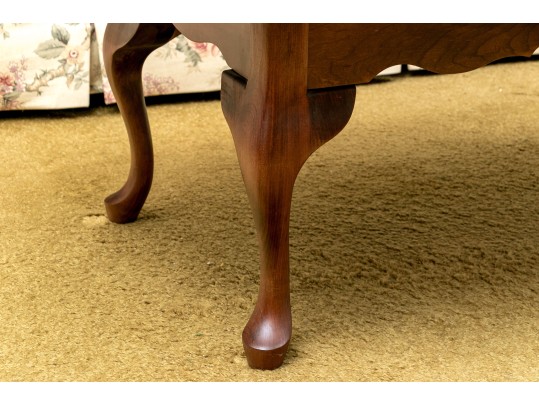 Elegant Vintage Wood Low Table