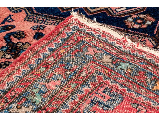 Stunning Semi Antique Hand-knotted Wool Carpet, 5’ X 6’-8”