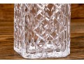 Pair Of Tiffany & Co. Square Glass Decanters