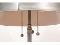 Pair Of Adjustable Classic Chrome Finish Floor Lamps