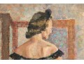 Vintage Oil On Artist Board, Ballerina