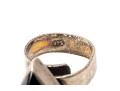 Sterling Bracelet, Brooch And Rings, Sizes 6.5