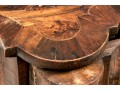 Vintage Italian Highly Figured Olive Wood Chest Of Drawers