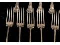 Two Partial Sets Of Quality Continental Silverplate Complementary Flatware