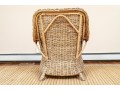 Three Pieces Vintage Woven Wicker 