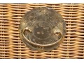 Three Pieces Vintage Woven Wicker 
