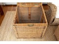 Three Pieces Vintage Woven Wicker 