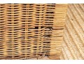 Three Pieces Vintage Woven Wicker 