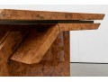 Contemporary Burled And Lacquered Desk