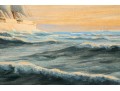 Antique Oil On Canvas, Clipper Ship Ca. 1936, Signed Philipps