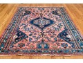 Stunning Semi Antique Hand-knotted Wool Carpet, 5’ X 6’-8”
