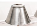 Pair Of Adjustable Classic Chrome Finish Floor Lamps