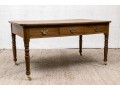 Antique Oak Writing Table 