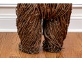 Playful Three Foot Wicker Teddy Bear