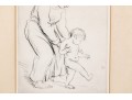 Albert Sterner (Am., 1863-1946) Etching, 